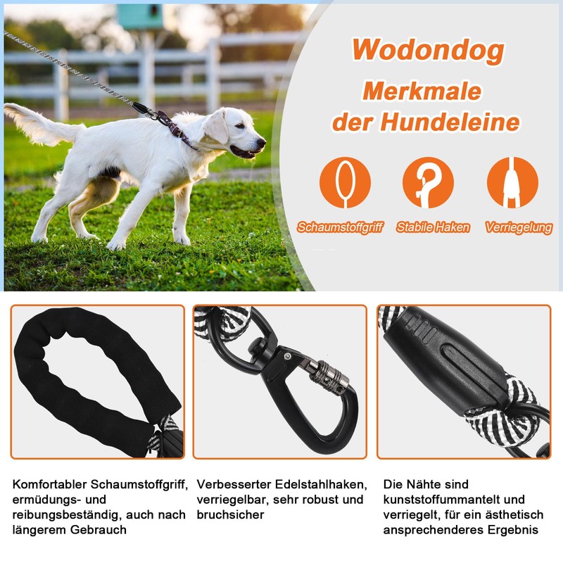 Dog Lead, 1.2 m, 1.5 m, 2 m, 3 m,