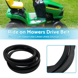 Lawn Mower Drive Belt Suitable for John Deere L100 LA100 LA105 Ride on Mower GX20241 GX22036
