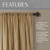 Elrene Home Fashions Venice Curtain Panels with Scarf Valance -