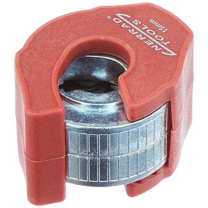NERRAD Tools NT3015 Ratchet Action Copper Tube Cutter, Red/Silver, 15
