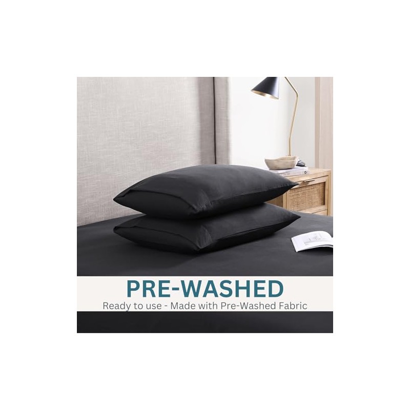 Casa Platino Pillow Cases 4 Pack - 50x90 cm King
