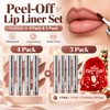 Peel-Off Lip Liner Set for Lip Contouring – Waterproof Long-Lasting