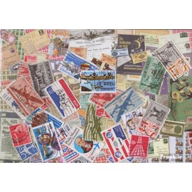 U.S. 25 various Luftpostmarken (Stamps for collectors)