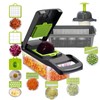 Multifunctional15-in-1 Mukor vegetable chopper With container, Pro food Vegetable Chopper