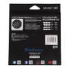TOALSON 733060K Tennis String, Single String, Asterista Armored, 130, Black