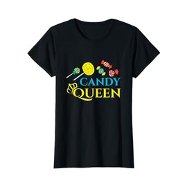 Divertente regalo Candy Queen per gli amanti del lecca-lecca Sweet Tooth Maglietta