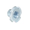 sourcing map M10 4 Pronged Tee Nut T-Nut for Table