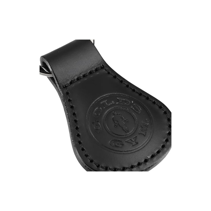 Gold Gym Key Chain, Black