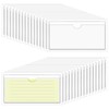 32 pcs Clear Adhesive Pockets, CNYMANY 9x4 in Self Adhesive