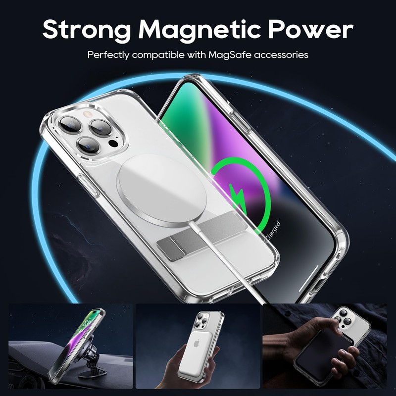 Niunisi - Funda magnética para funda Pro Max 2023 de