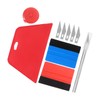 Mipcase 1 Set Wallpaper Smoothing Tool Kit Set for Peel
