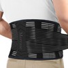 Faja lumbar para aliviar el dolor de espalda baja, soporte