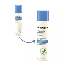 Aveeno 6 Pack Aveeno Positively Smooth Moisturizing  with Vitamin E 7 oz Each