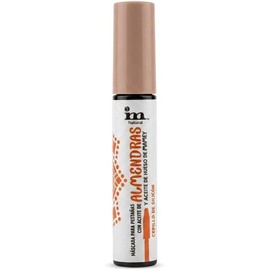 Im Natural Máscara de Pestañas con Aceite de Almendras y Aceite de Hueso de Mamey, Cepillo de Silicón, mascara de color Negro, 13 g