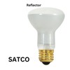 Satco S8519 45W R20 Incandescent Reflector Bulb, 130V, E26 Medium