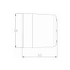 SSK Aluminum Bar End Type B HONDA Half Moon Type