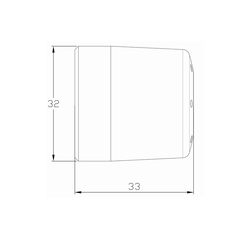 SSK Aluminum Bar End Type B HONDA Half Moon Type