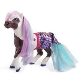 Breyer Color Change Mermaid Pony Bath Toy with Brush and Accessories for Kids