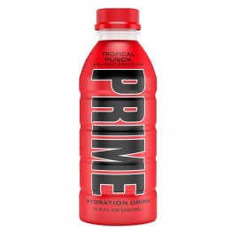 PRIME Hydration - Electrolyte Enhanced Sports Drink - Tropical Punch, 12 Bottles