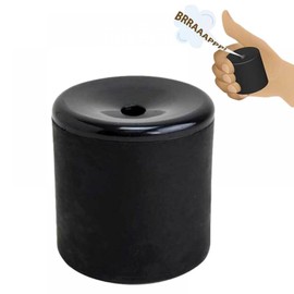 Black Novelty Squeeze Pooter, Prank Farting Noise Maker, Fart Machine, Fart Sounds Machine,Prank, Joke for Party, Birthday, Joke Gift Practical Jokes Novelty and Gag Toys