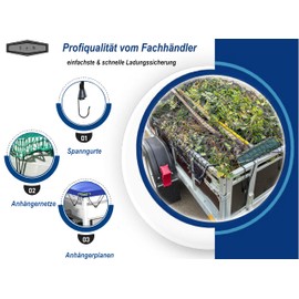 EnB, Eye Plate, Bow Clam, Strap Ramp, Various Sizes, Extremely Durable, Tarpaulin Attachment, Mounting Hooks, Trailer Accessories, Boat Accessories, Rust Resistant (10, Strap Ramp 30 x 51 cm)