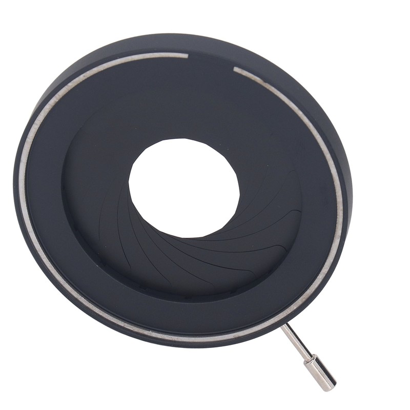 Adjustable Iris Aperture Diaphragm 2‑50mm Microscope Iris Adapter Aperture Adjustable