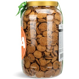 100 North Oh Sugar! Sweets! Delicious Mini Chocolate Chip Cookies in 1 Gallon Giftable Decorative Jar Container, Best Nana Ever