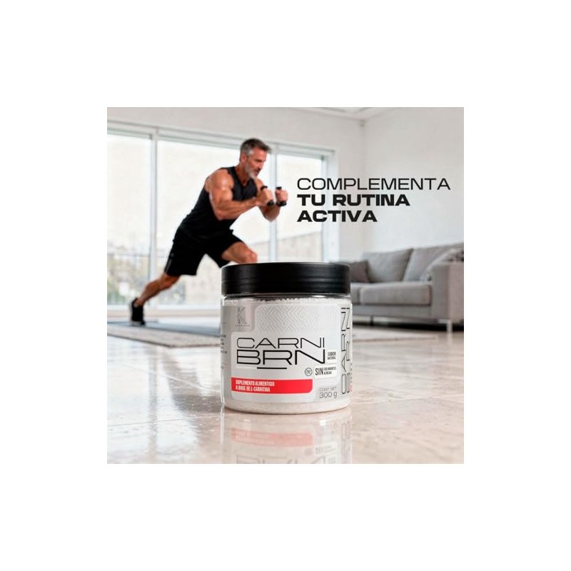 Kardagar Carnitina Tartrato Polvo 300g Forma Pura Rápida Absorción Cápsulas