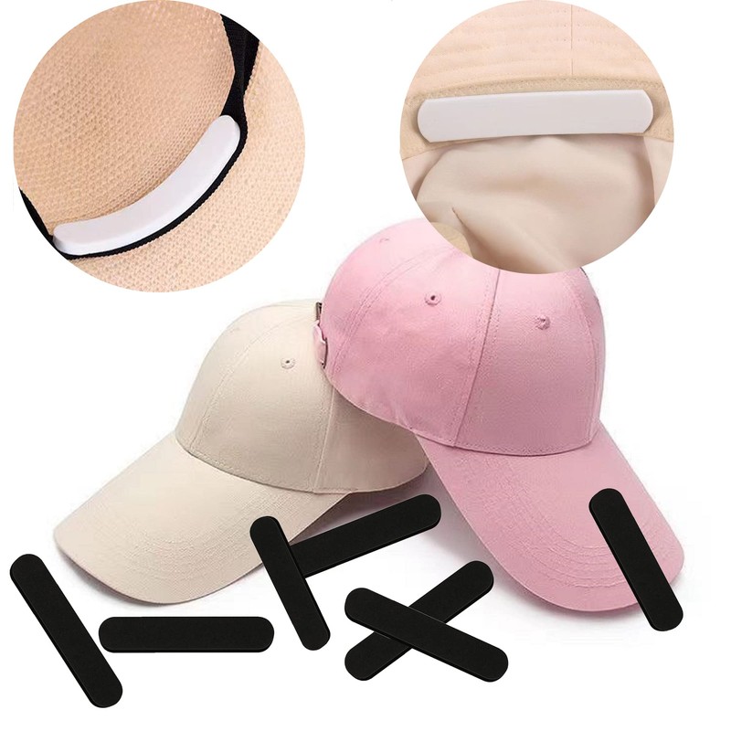 20 Pcs Hat Size Reducer,Soft Latex Hat Sizing Tape, cap