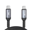 VALUE USB4 Gen3x2 Cable, C-C, ST/ST, 40Gbit/s, 240W, Black, 0.5m