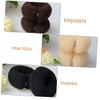 Outanaya 3Pcs Nylon Hair Bun Makers for Women Long Hair