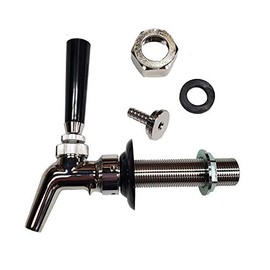 Bev Rite Perlick 630SS All SS304 Contact Shank Combo Kit, Small, Stainless Steel