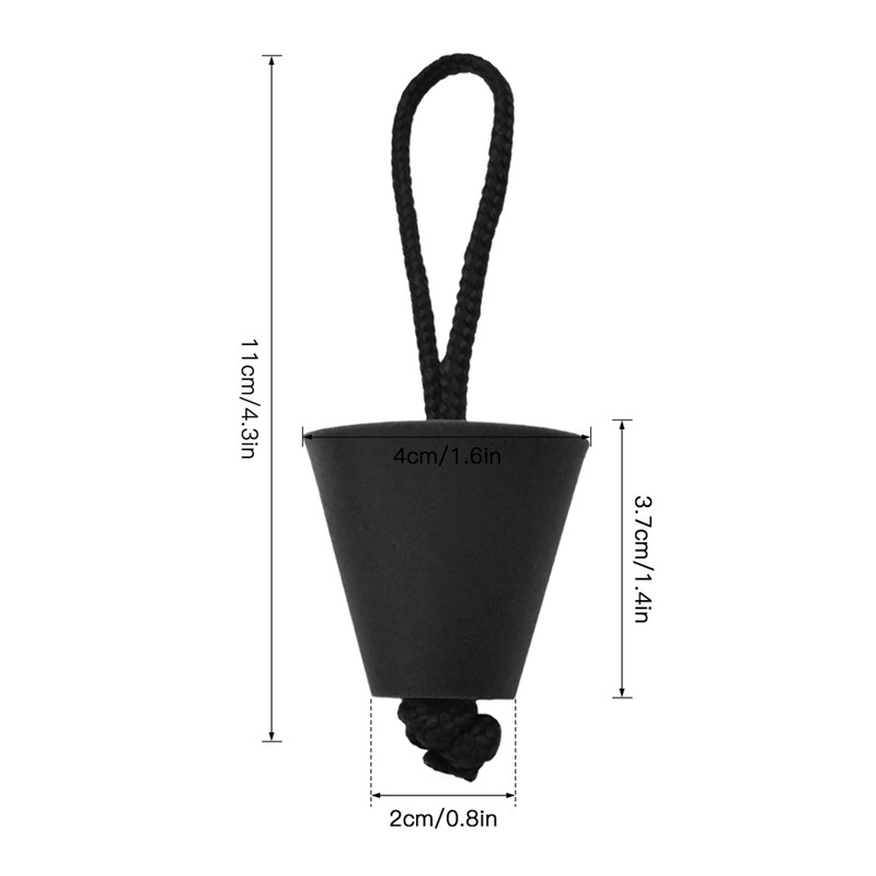 Kayak Scupper Plug Kit Lightweight Compact Silicone Canoe Drain Hole
