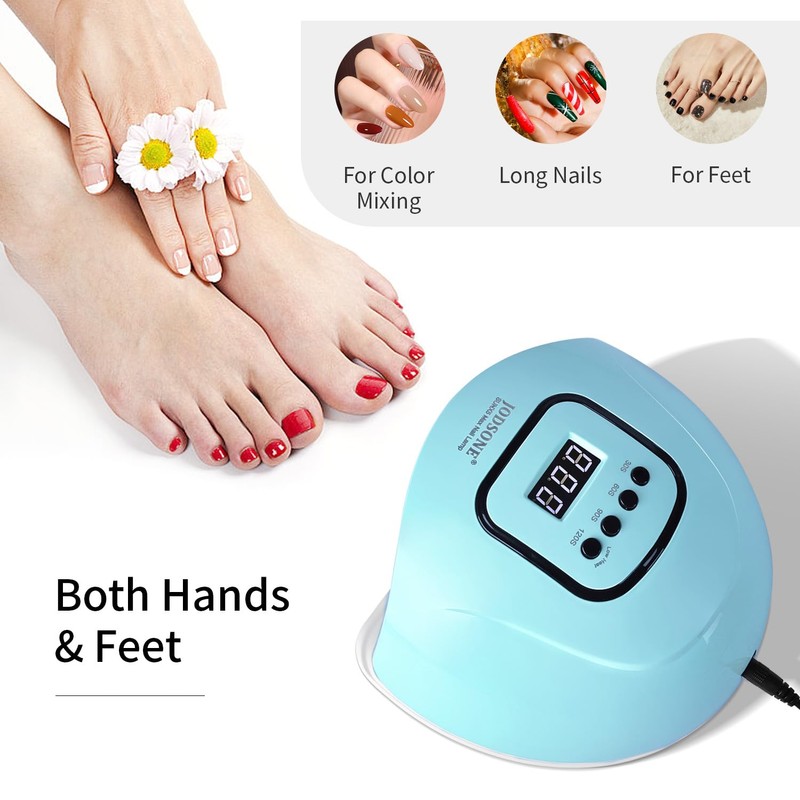 U V LED Nail Lamp Blue Gel Polish Nail Dryer