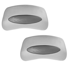 2 Pack 6472-960 Spa Pillow Replacement for Sundance 850 & 880 Series Spas (2001-2008), Hot Tub Spa Headrest Outer Pillow 6455-467 with Insert 6455-482