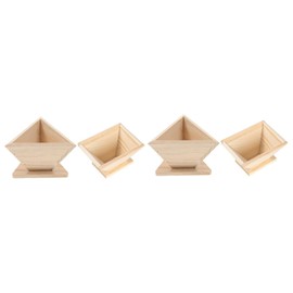 Ciieeo 2sets 2pcs Mold Traditional Rice Pudding Maker Easy to Use Handheld Tool for Sticky Rice Dumplings Includes Base for Stability for Chinese Festivals 2pcs*2