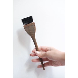 Greenleaf Natural Sandalwood Boar Bristle Botanical Dye Brush
