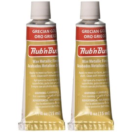 Rub 'n Buff The Original Wax Metallic Finish (Grecian Gold) 2 pcs sku# 1835755MA