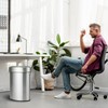 S AFSTAR Corner Trash Can 16 Gallon/60 L, Kitchen Garbage