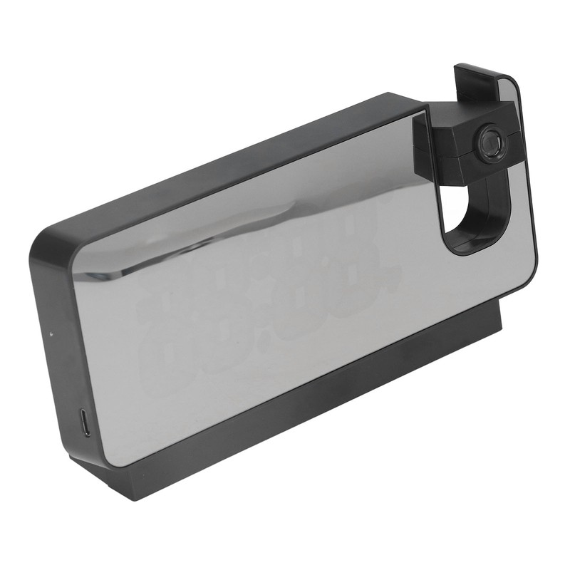 Digital Alarm Clock 180° Rotatable Projection 4 Level Brightness LED