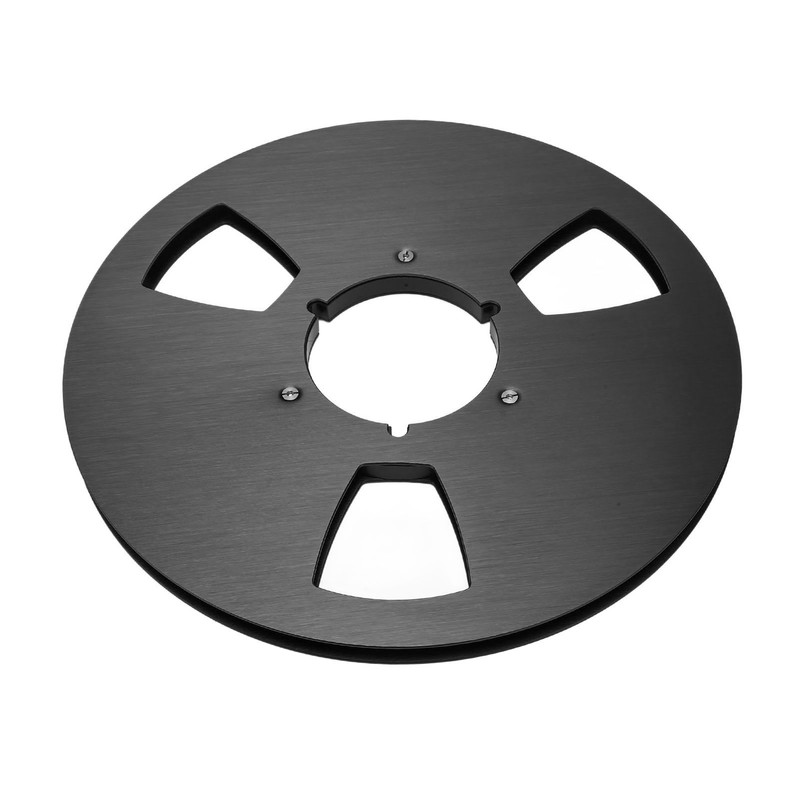 1/4 10.5 Inch Empty Takeup Reel 3 Hole Aluminum Alloy