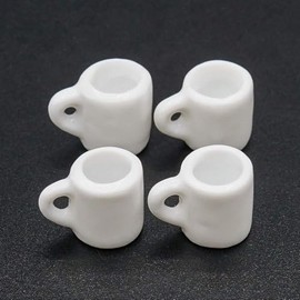 4 Pcs 1/12 Miniature Coffee Mugs Dollhouse Decoration Accessories, Dollhouse Décor, Dollhouse Accessories, Decoration
