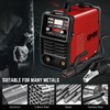 DNA MOTORING 120A/110V ARC Welder Machine, Portable Hot Start Welding