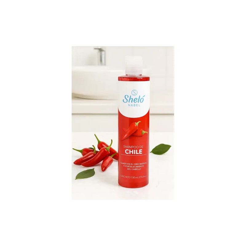 Shampoo Sheló Nabel Crecimiento Capilar Hair Growth Anti-Hair Loss Shampoo,