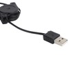 Webcam Clipon USB2.0 Camera with Retractable Cable 640 x 480