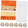 Tofficu 2sets Thanksgiving Greeting Cards Set of Festive Blessing Cards