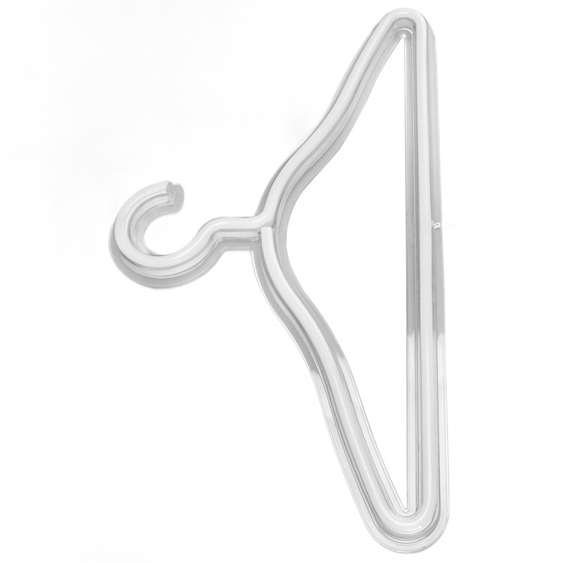 Coat Hanger LED Neon Sign Decorative Wall Hanging Sign for