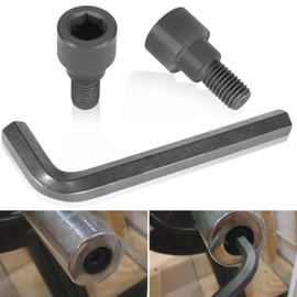 Bars Hex Bolts & 12mm Hex Allen L-Wrench Tool Perfect for Olympic Bars, Curl Bars, Tricep Bars, Dumbbell Bars