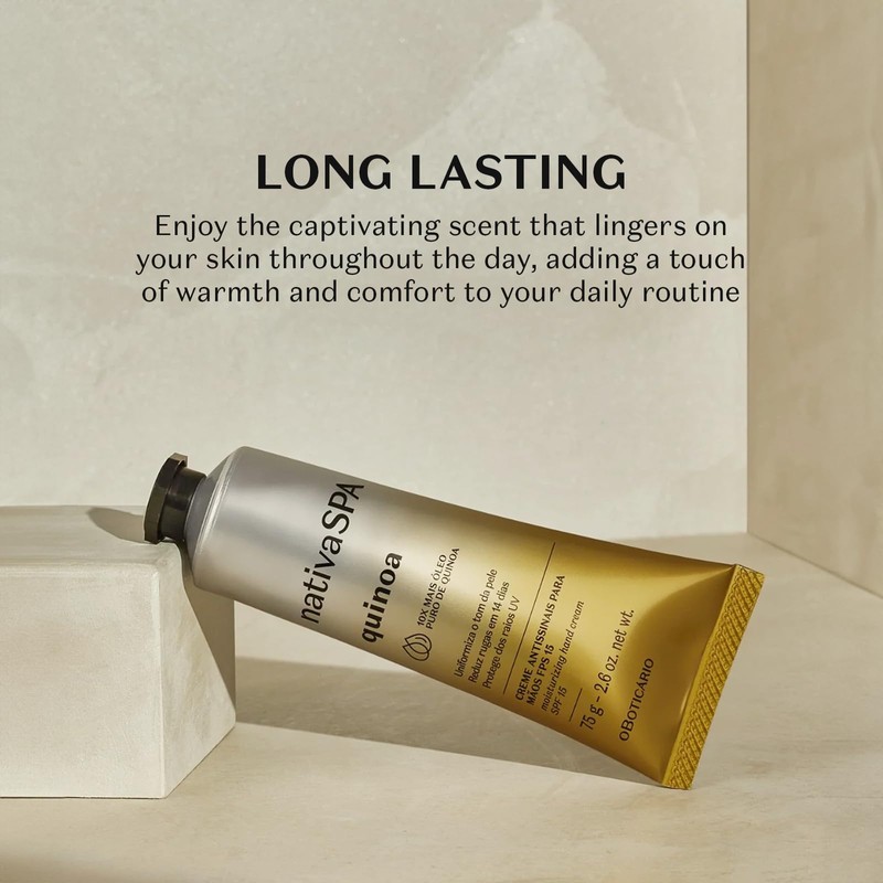 Creme Hidratante para Mãos Nativa Spa Quinoa