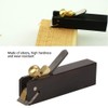 Ejoyous Mini Wood Planer, Ebony Mini DIY Woodworking Plane, Carpenter